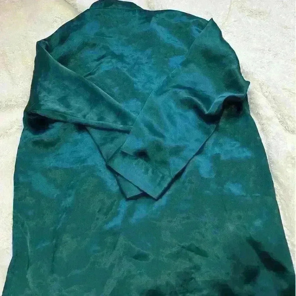 Victoria Secret Vintage Gold Label Long Slip‎ Dress Long Sleeve Sz S - Picture 4 of 4